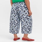 Wide-Leg Crop Pants image number null