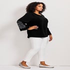 Novelty Bell Sleeve Top image number null