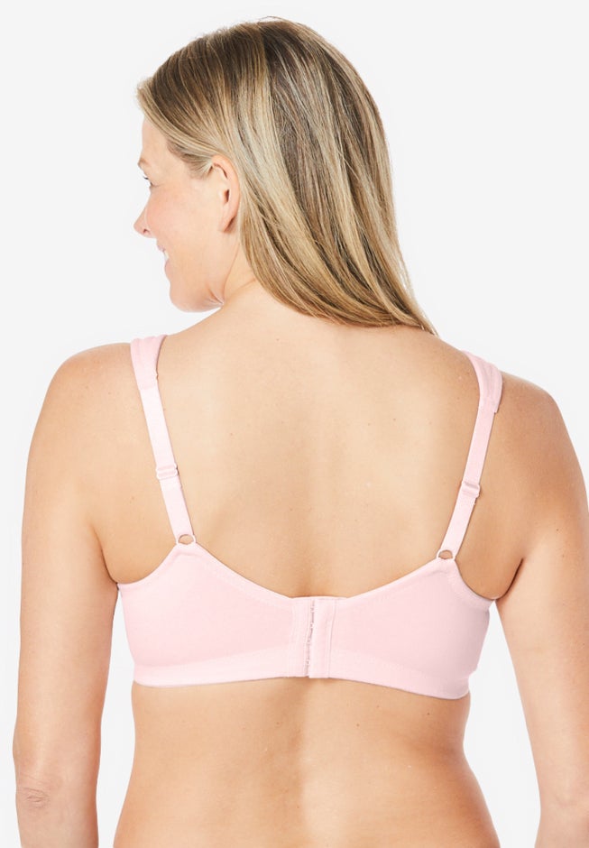 Cotton Wireless Lightly Padded T-Shirt Bra image number 1