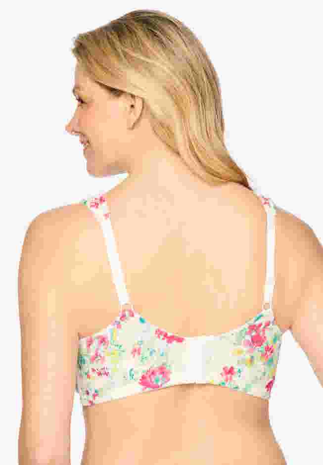 Cotton Wireless Lightly Padded T-Shirt Bra image number 1