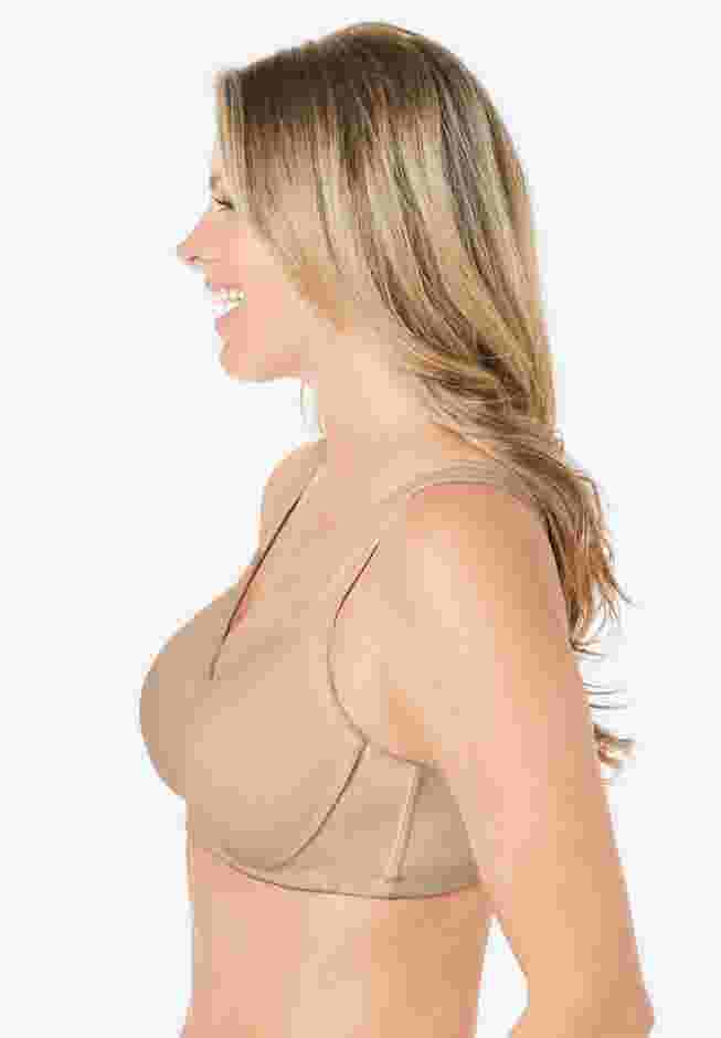 Cotton Wireless Lightly Padded T-Shirt Bra image number 2