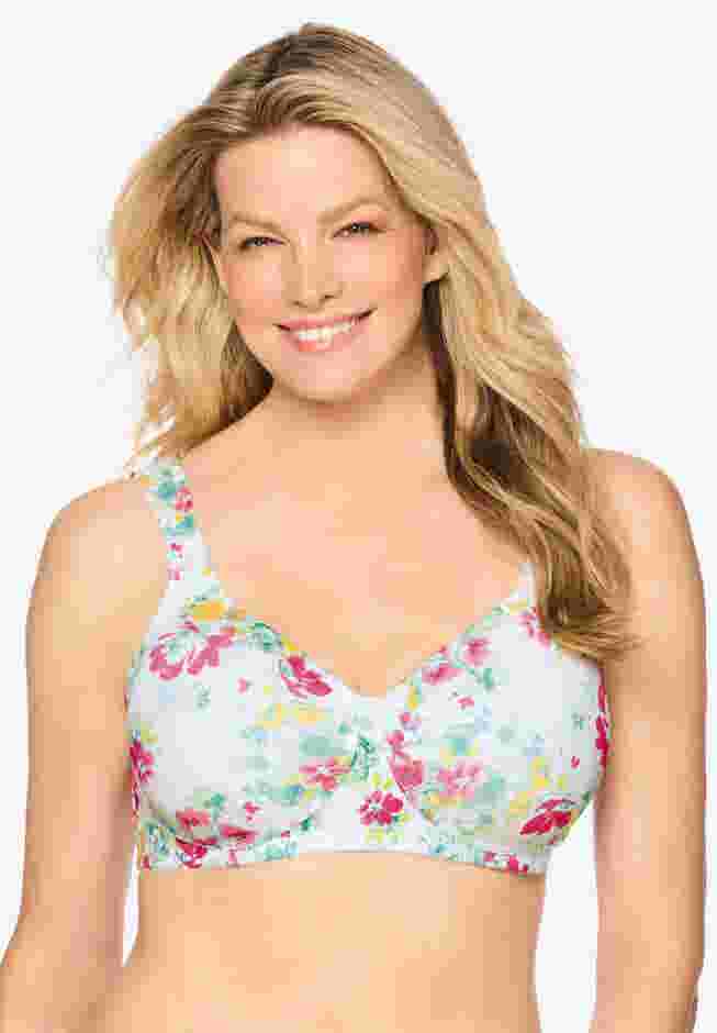 Cotton Wireless Lightly Padded T-Shirt Bra image number 0