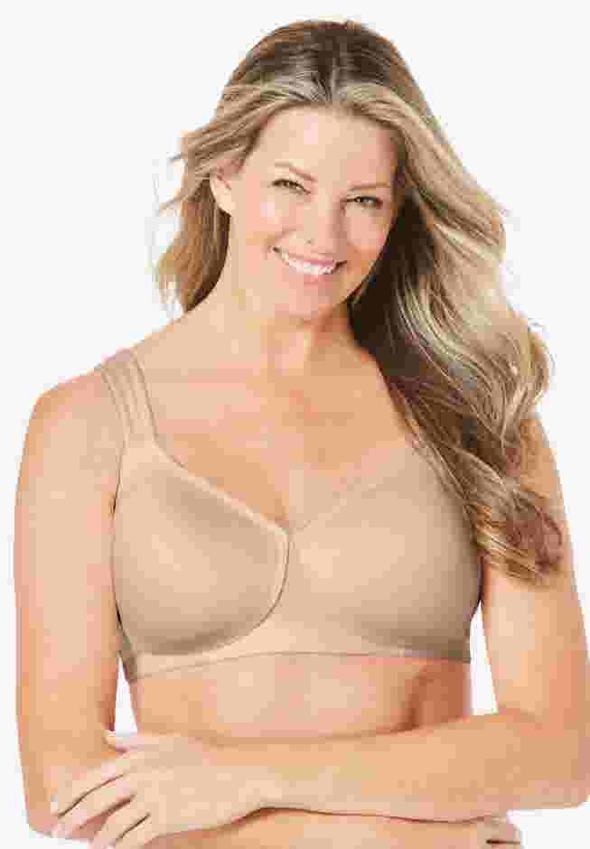 Cotton Wireless Lightly Padded T-Shirt Bra image number 0
