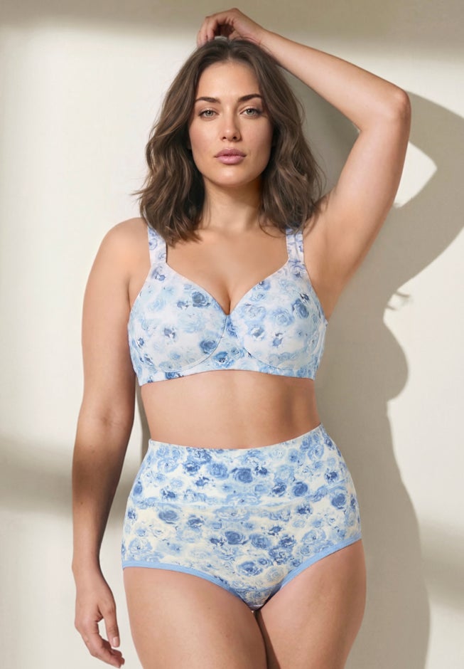 Cotton Spandex Comfort Waist Brief 2-Pack image number 1
