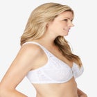 Embroidered Front-Close Underwire Bra image number null