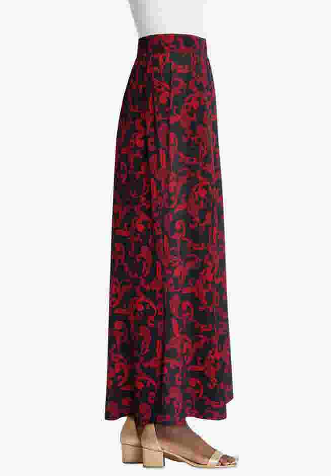 Stretch Knit Maxi Skirt image number 2