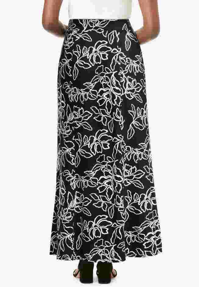 Stretch Knit Maxi Skirt image number 1