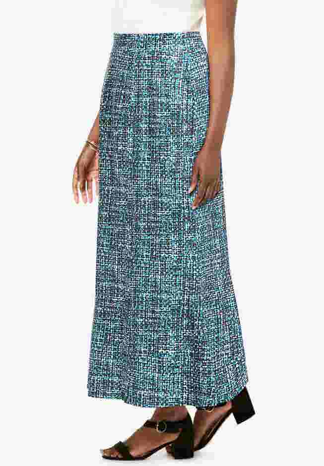 Stretch Knit Maxi Skirt image number 2