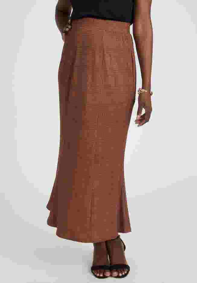 Stretch Knit Maxi Skirt image number 0