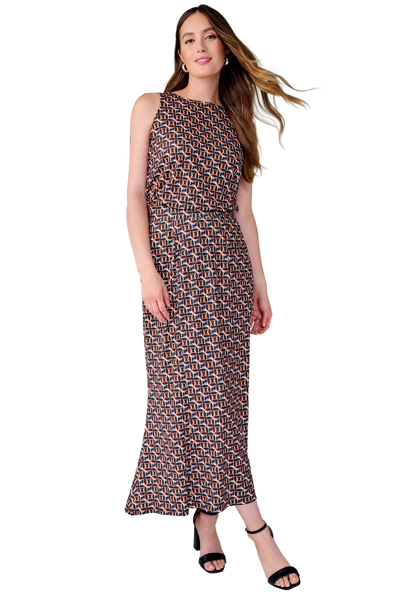 Stretch Knit Maxi Skirt image number 0