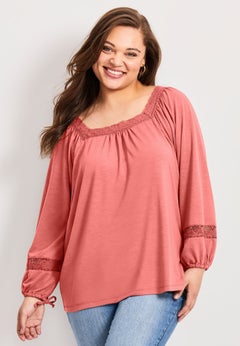 Crochet Trim Top