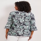 Tiered Ruffle Sleeve Top image number 1