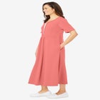 Layered Knit Empire Dress image number null