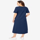 Layered Knit Empire Dress image number null