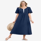 Layered Knit Empire Dress image number null