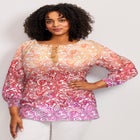 Ombre Print Top image number 0