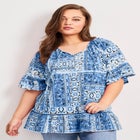 Flutter Sleeve Top image number null