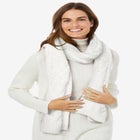 Cable Knit Scarf image number null