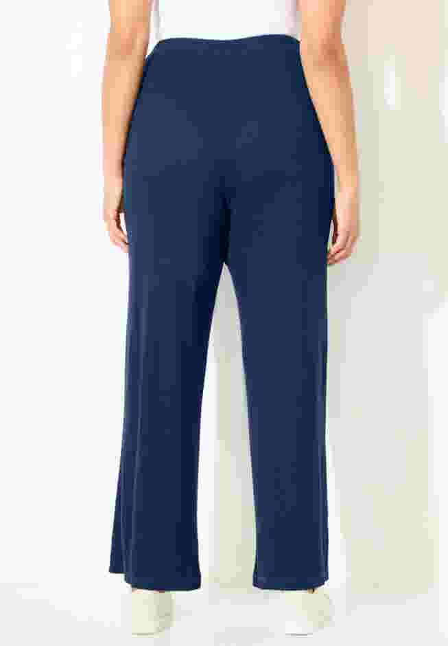 AnyWear Wide Leg Hacci Ribbed Pant image number 1