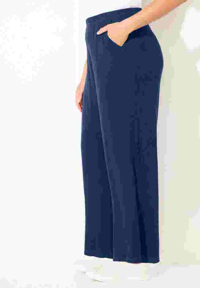 AnyWear Wide Leg Hacci Ribbed Pant image number 2