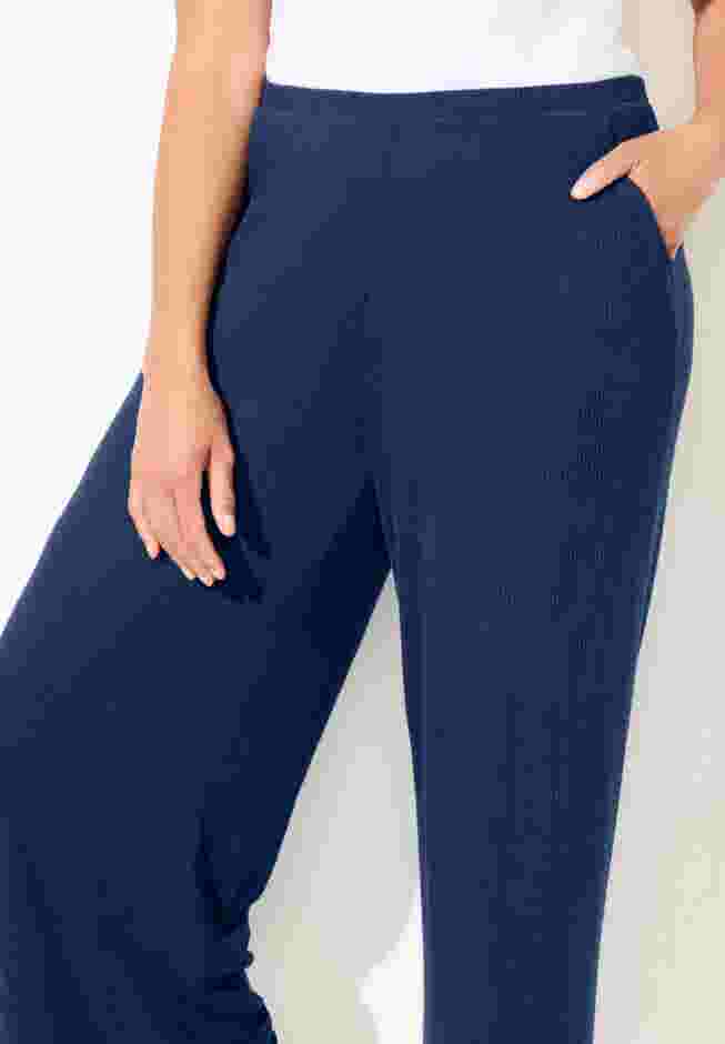 AnyWear Wide Leg Hacci Ribbed Pant image number 3