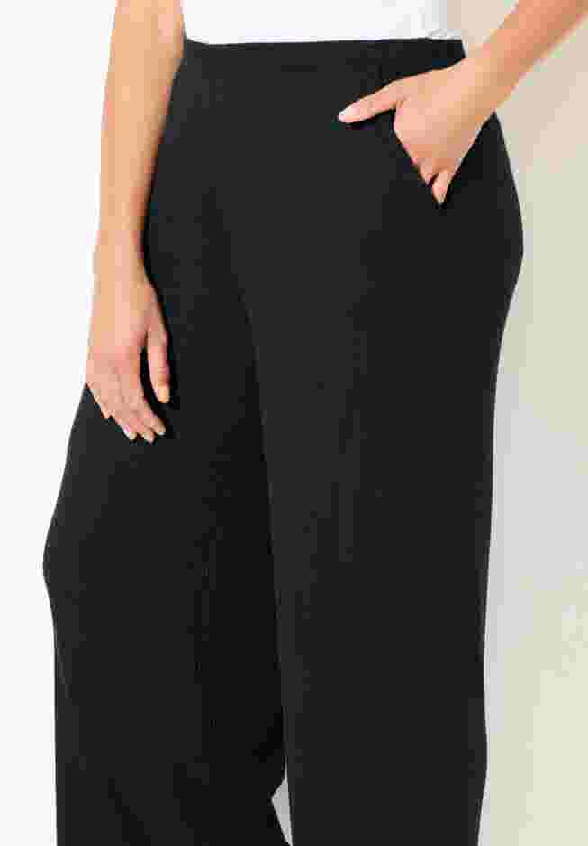 AnyWear Wide Leg Hacci Ribbed Pant image number 3