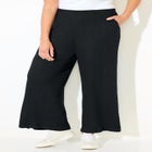 AnyWear Wide Leg Hacci Ribbed Pant image number null