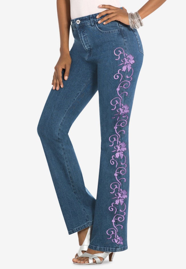 Plus Size Whitney Jean with Invisible Stretch&reg; image number 4