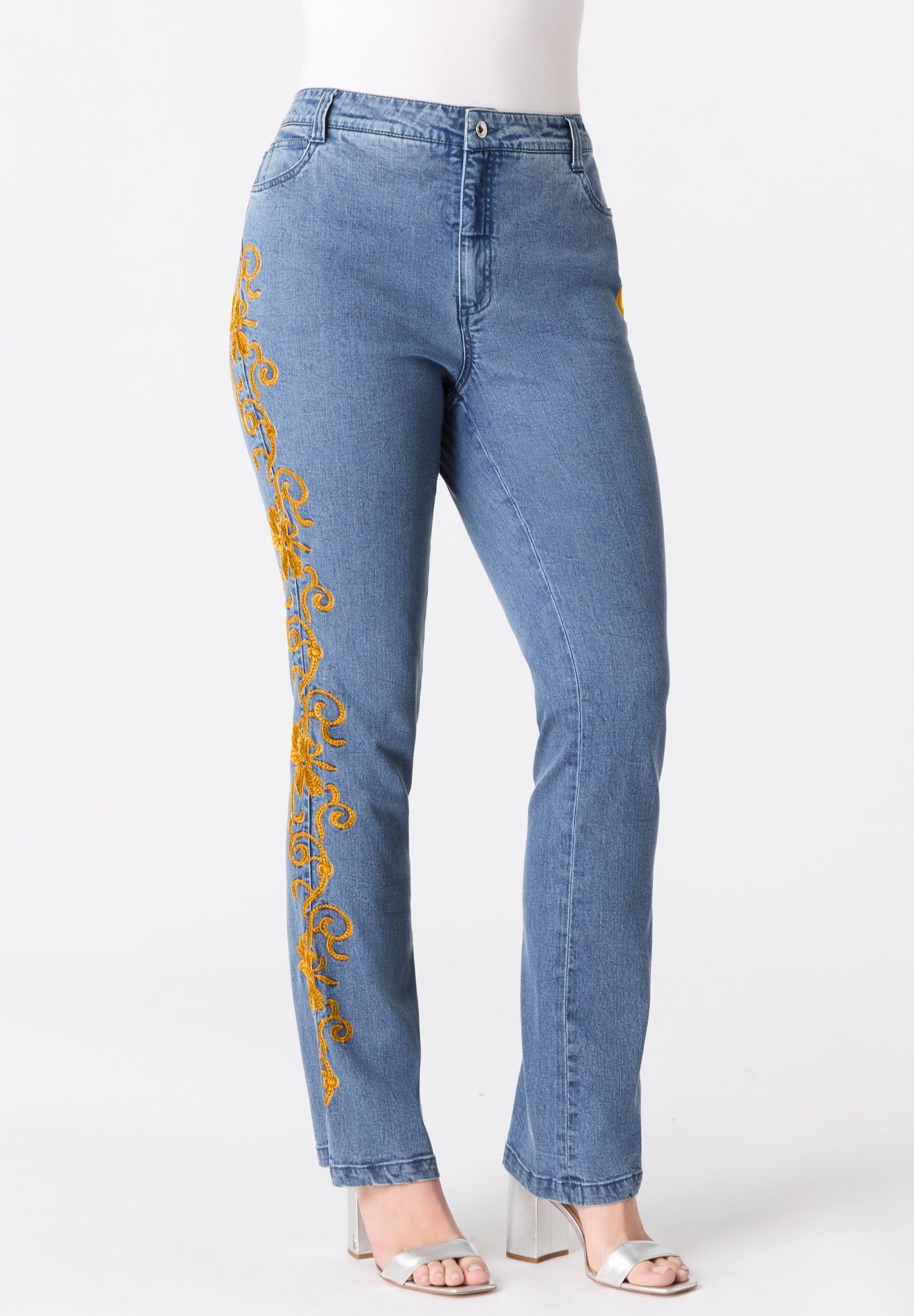 Plus Size Whitney Jean with Invisible Stretch&reg; image number 0