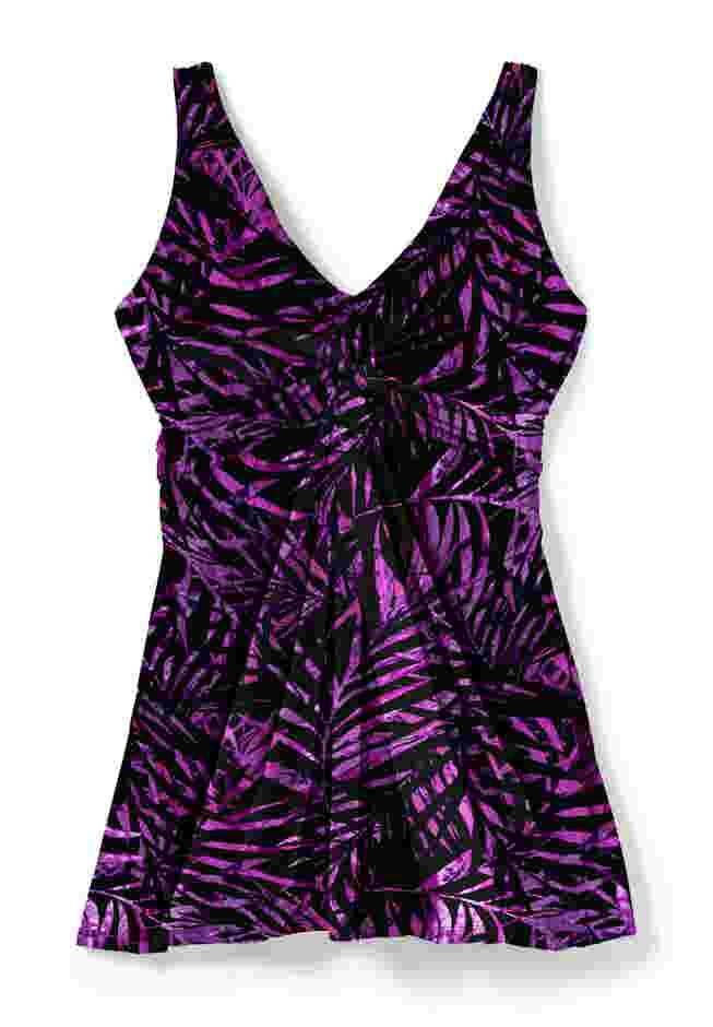 Twist-Front Swim Dress image number 3