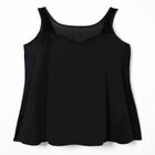 Mesh-Trim Swim Dress image number null