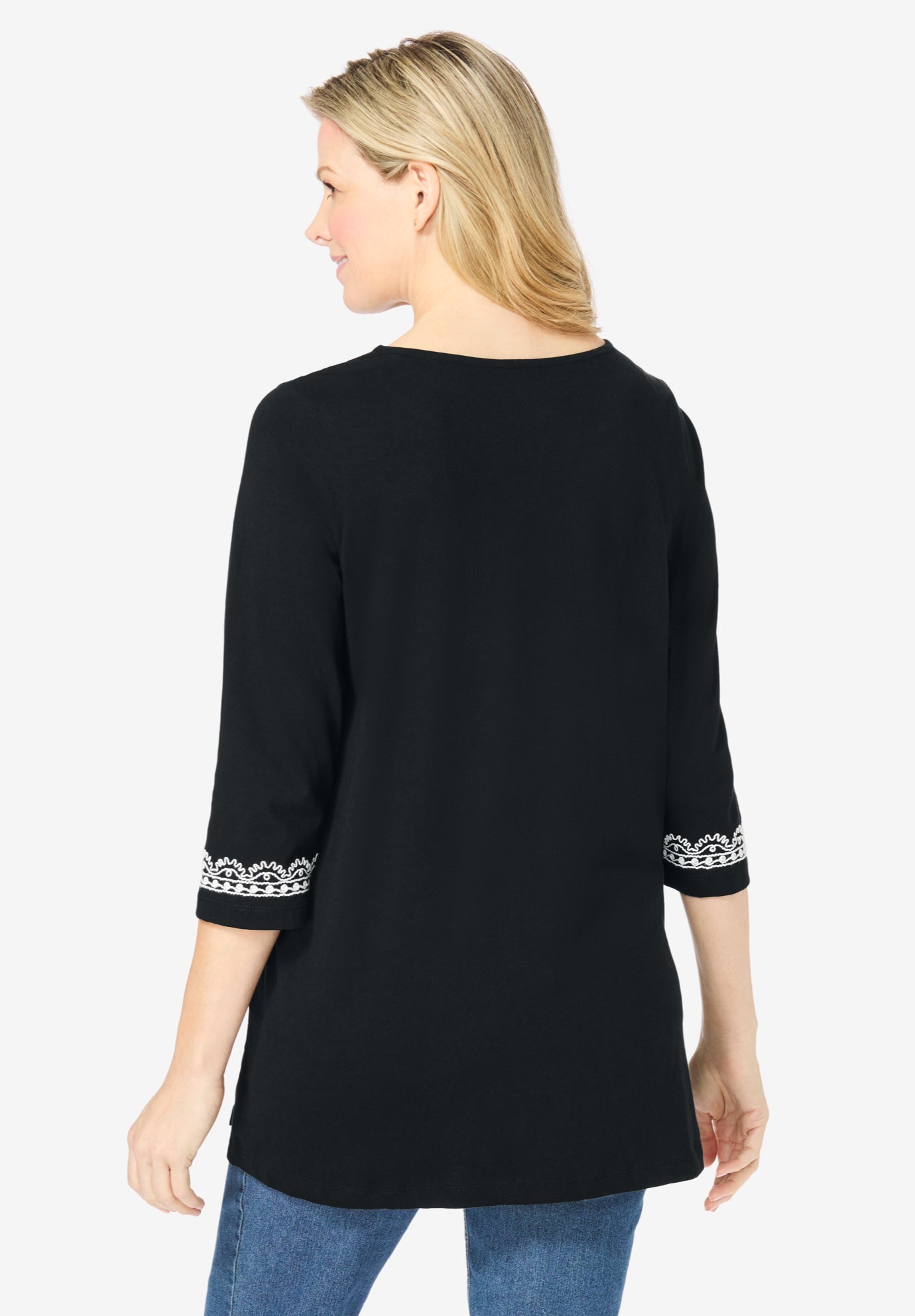 Tシャツ・カットソー COURREGES Women Tunic Tops 398520 124JTS006JS0112 Black Tops & Shirts Women - courrèges