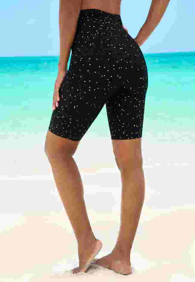 High-Waist Swim Bike Short image number 2