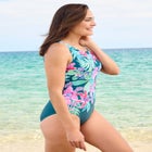 High-Neck One Piece image number null