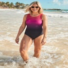 High-Neck One Piece image number null