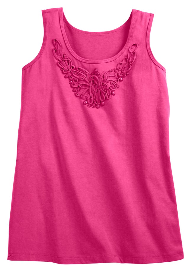 Beaded Tank Top image number 3