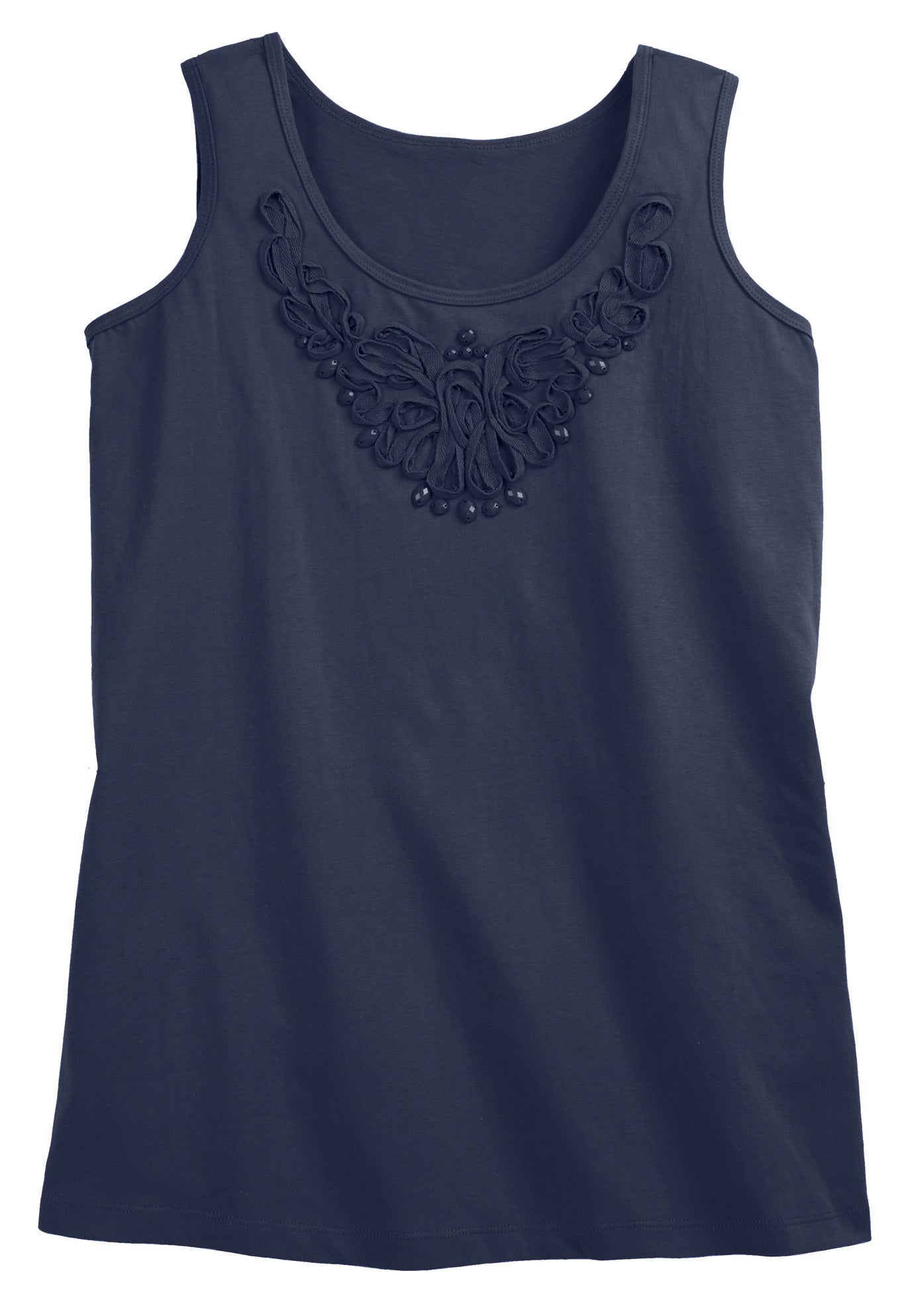 Beaded Tank Top image number 3