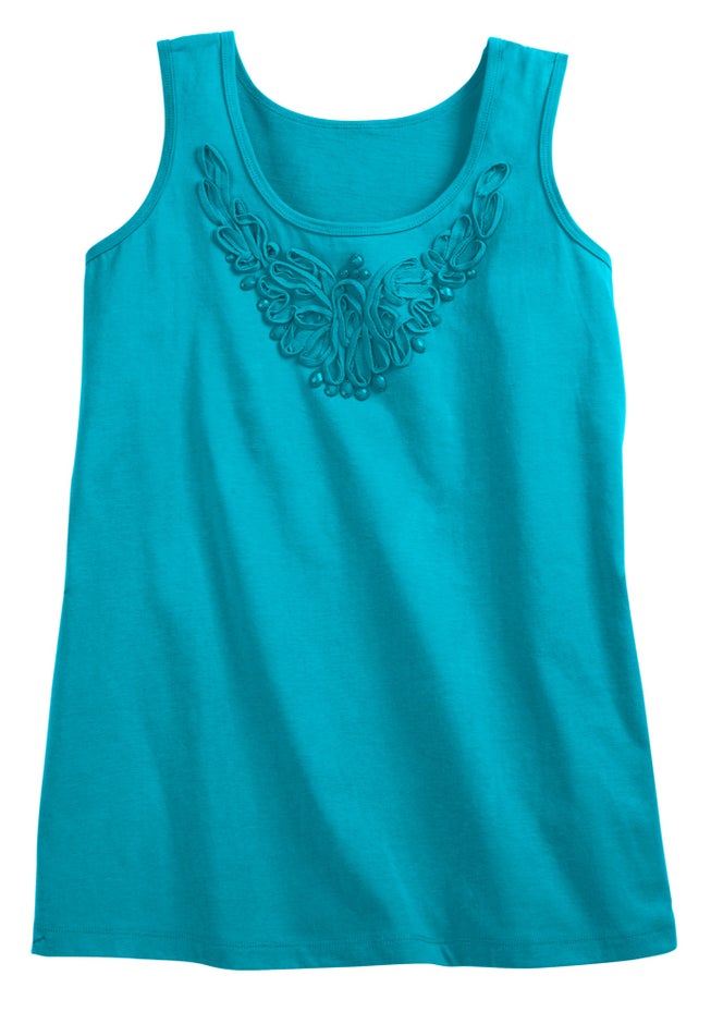 Beaded Tank Top image number 3