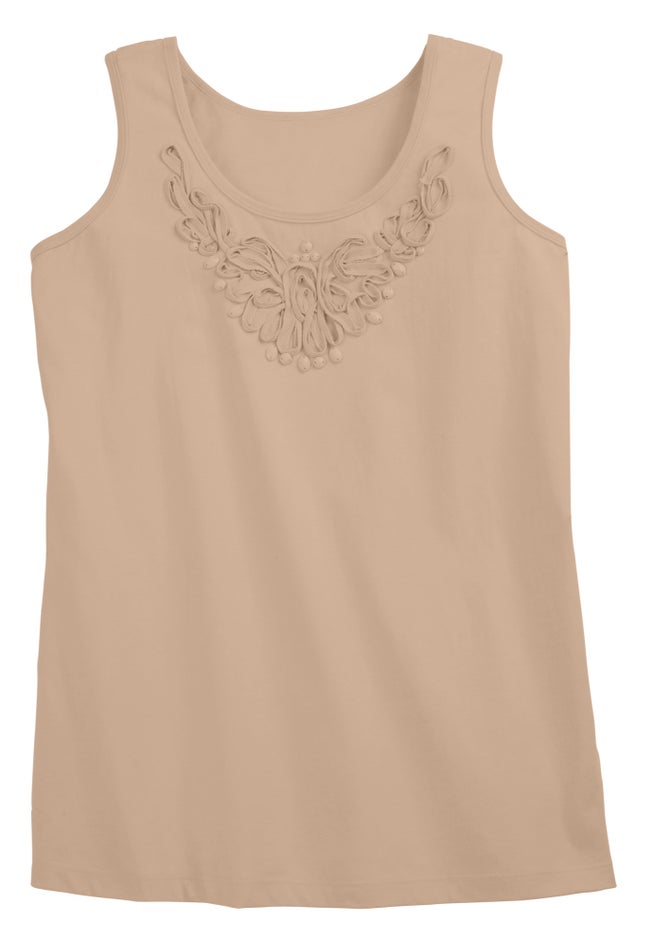 Beaded Tank Top image number 3