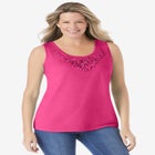 Beaded Tank Top image number null