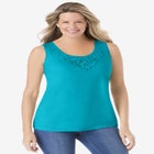 Beaded Tank Top image number null