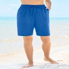 Taslon® Cover Up Board Shorts with Built-In Brief image number null