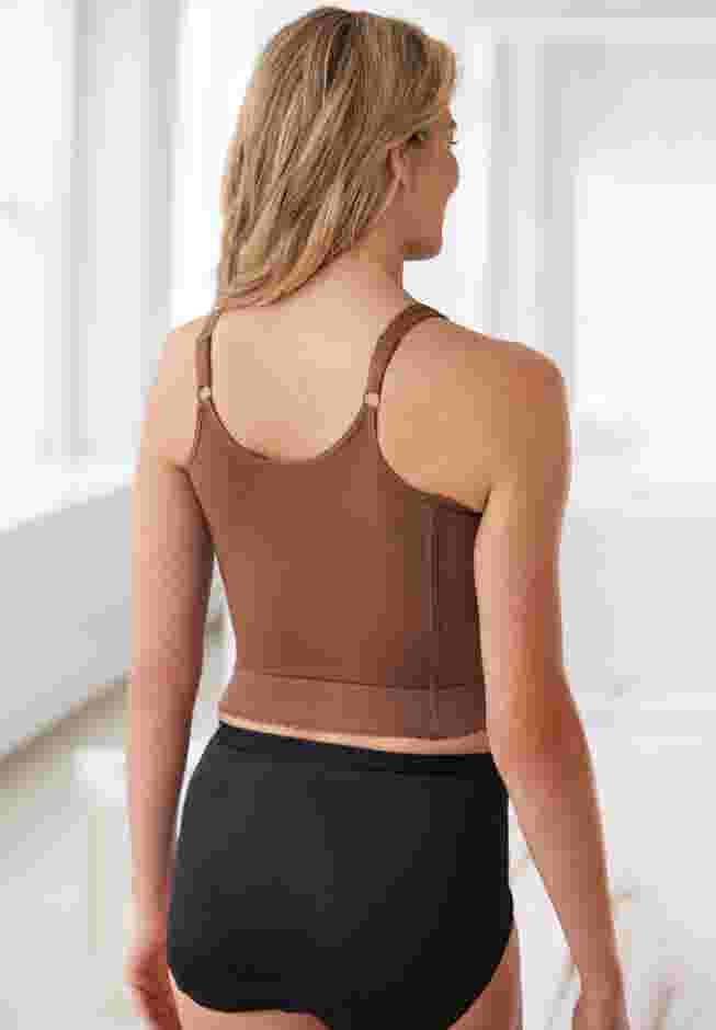 Easy Enhancer® Wireless Longline Posture Bra image number 5