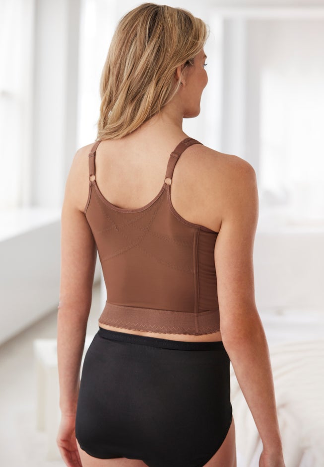 Easy Enhancer® Wireless Longline Posture Bra image number 4