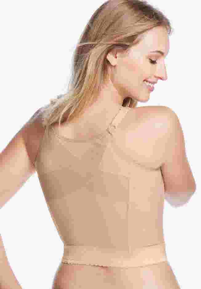 Easy Enhancer® Wireless Longline Posture Bra image number 1