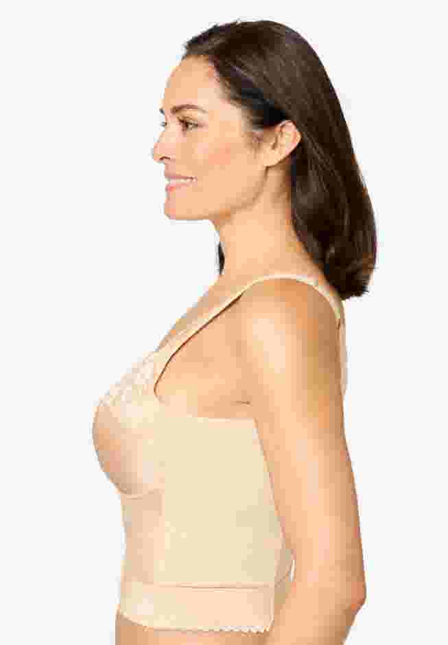 Easy Enhancer® Wireless Longline Posture Bra image number 2