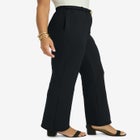 Knit Crepe Bootcut Pant image number null