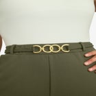 Knit Crepe Bootcut Pant image number null