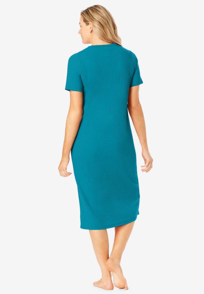 Ribbed Sleepshirt image number 1