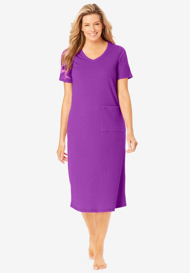 Ribbed Sleepshirt image number 0